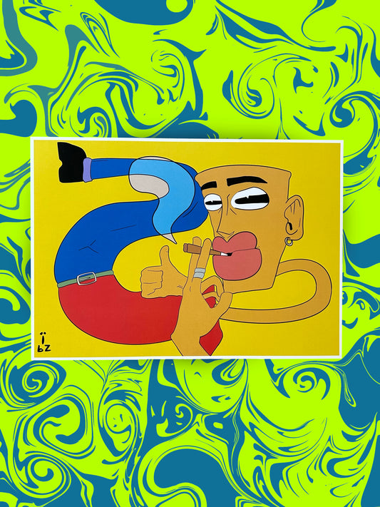 'DEEP BREATH' - Print